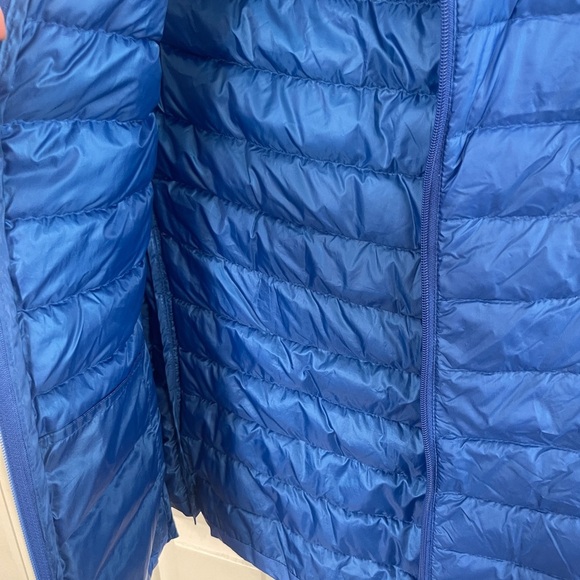 Be Inspired Large Women’s  Packable Down-Filled Puffer Vest BluePockets - Picture 5 of 7